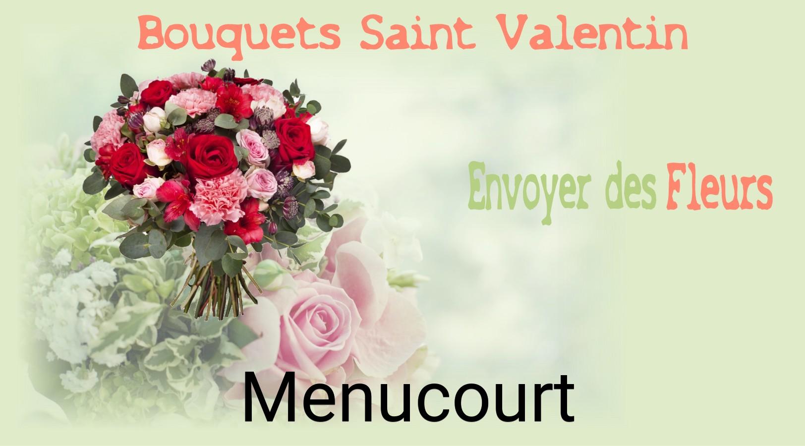 Roses de Saint-Valentin livrées à Menucourt